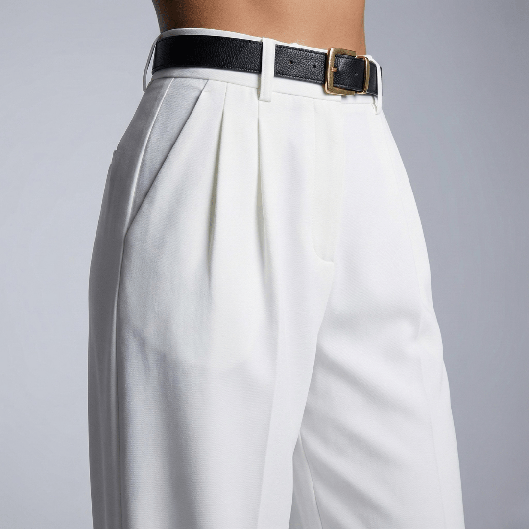 Doris | Damen High Waist Weite Hosen
