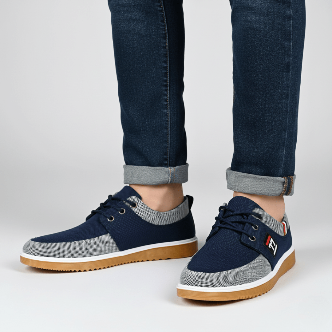 Max | Herren Freizeit Schnür Sneaker