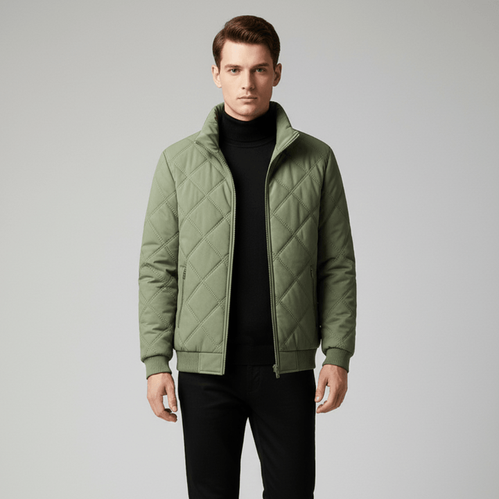 Benjamin | Herren Gesteppt Warmer Winter Jacke