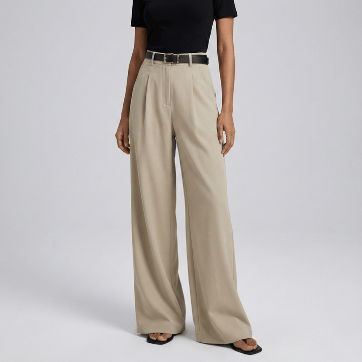 Doris | Damen High Waist Weite Hosen