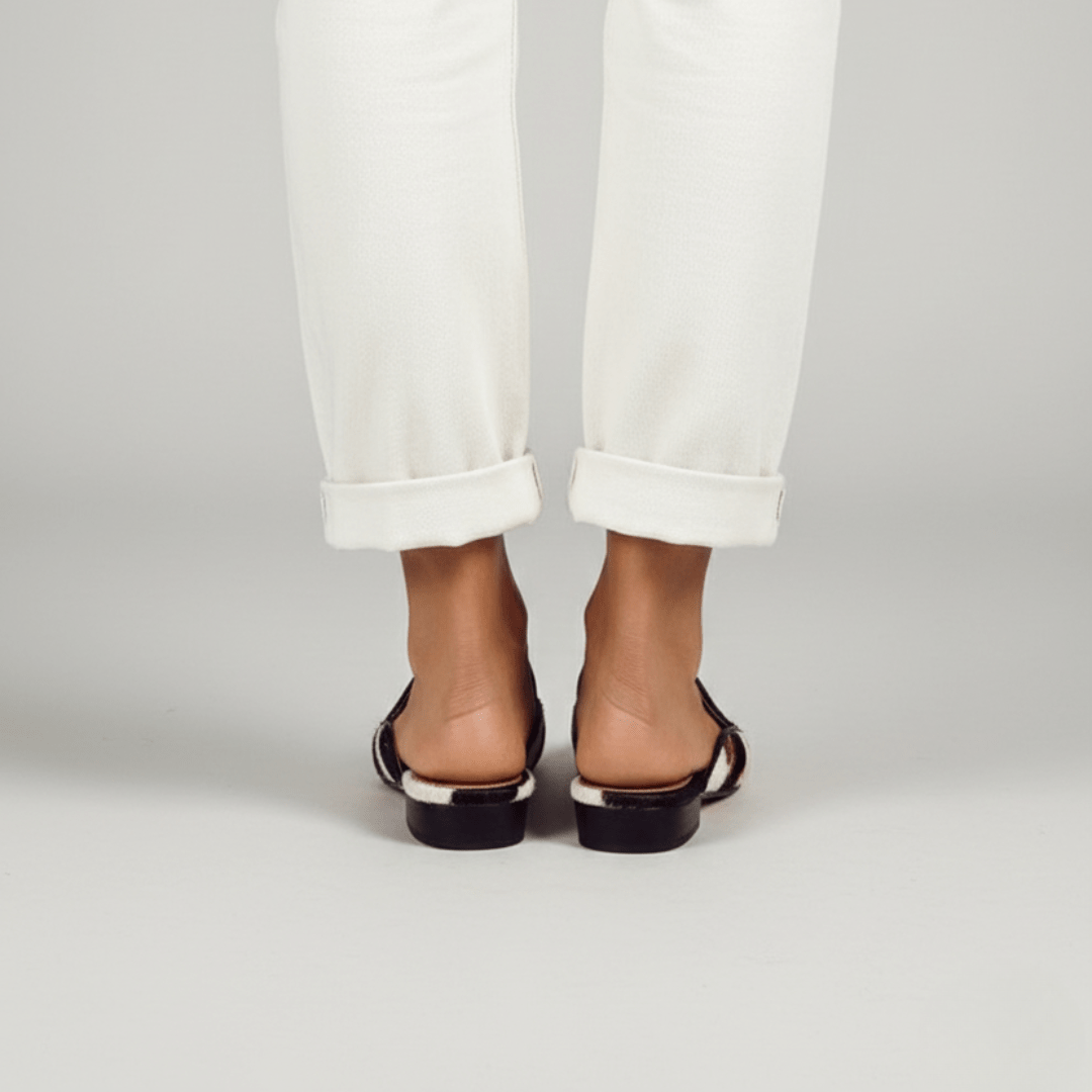 Regine | Damen Slip On Gemusterte Loafers