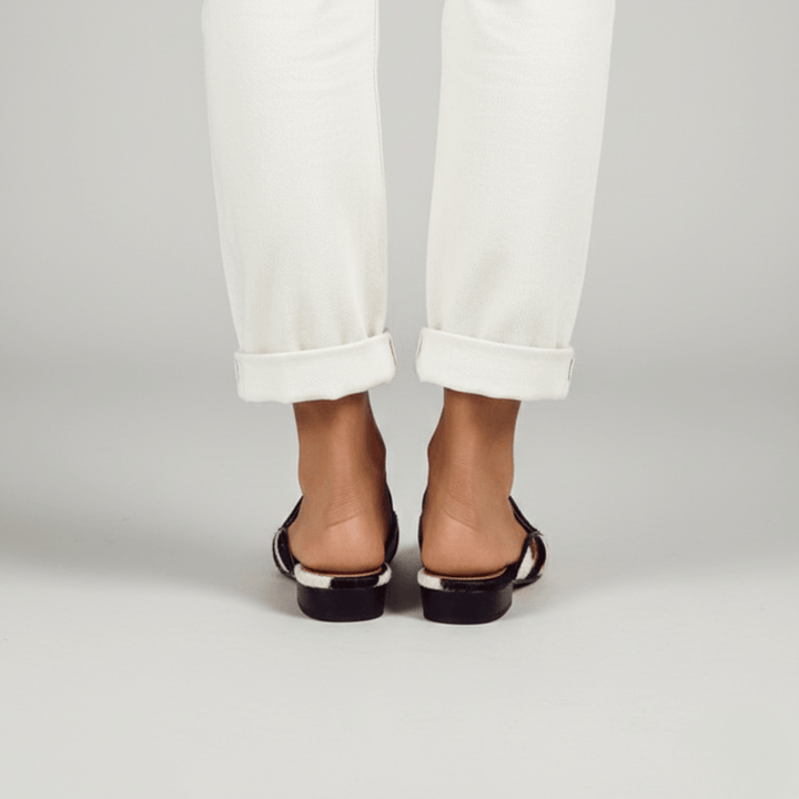 Regine | Damen Slip On Gemusterte Loafers