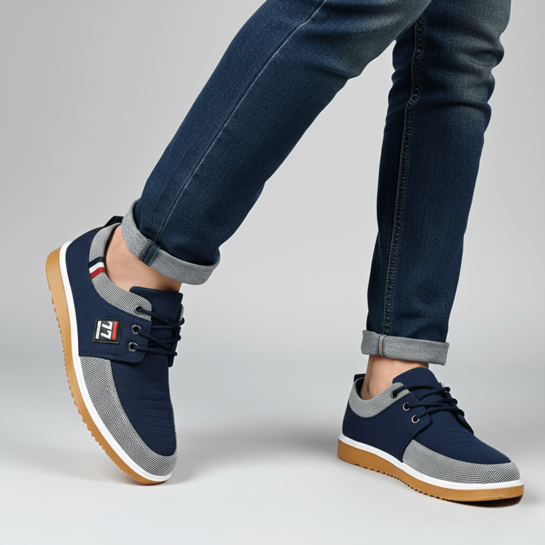 Max | Herren Freizeit Schnür Sneaker