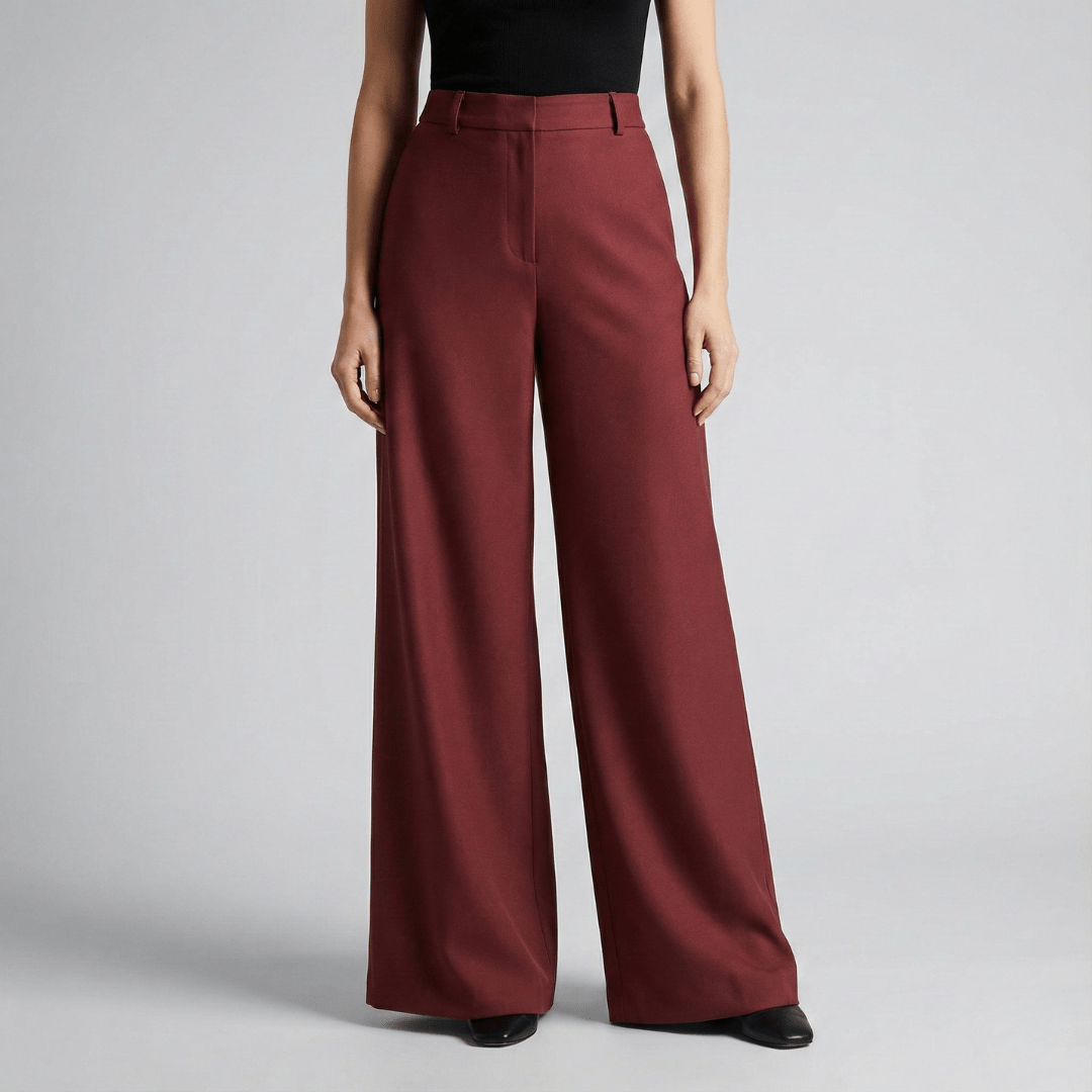 Doris | Damen High Waist Weite Hosen