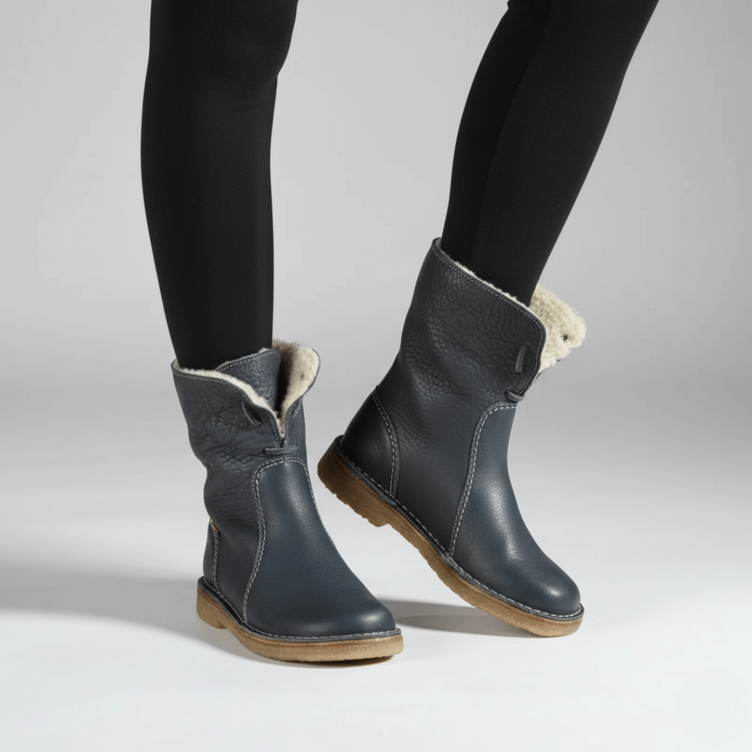 Carolin | Damen Faltbare Top Komfort Winter Stiefel