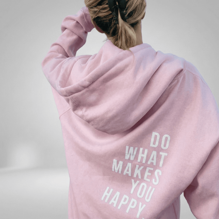 Tanja | Damen Hoodie mit Motivdruck auf der Rückseite