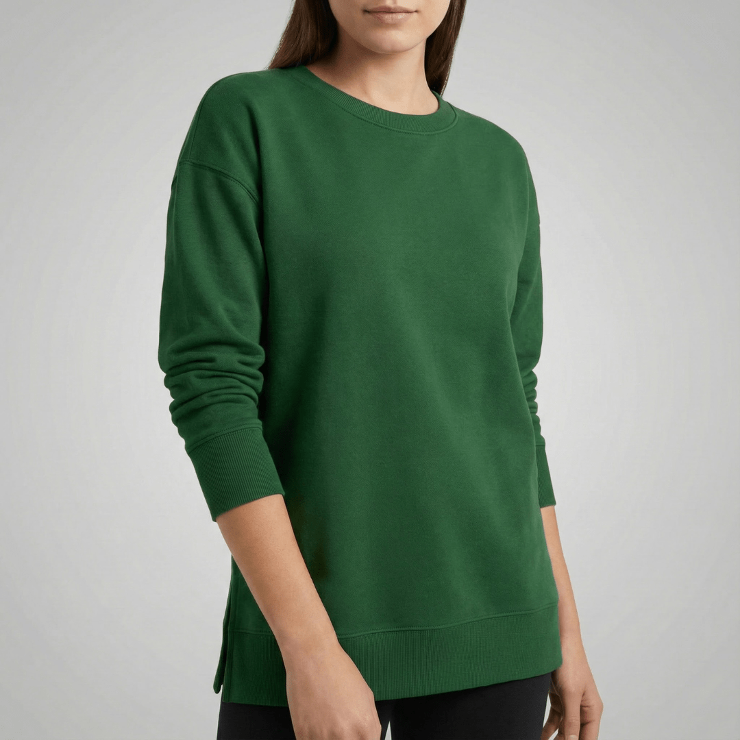 Ursula | Damen Lässiges Langarm Sweatshirt mit Relaxed Fit