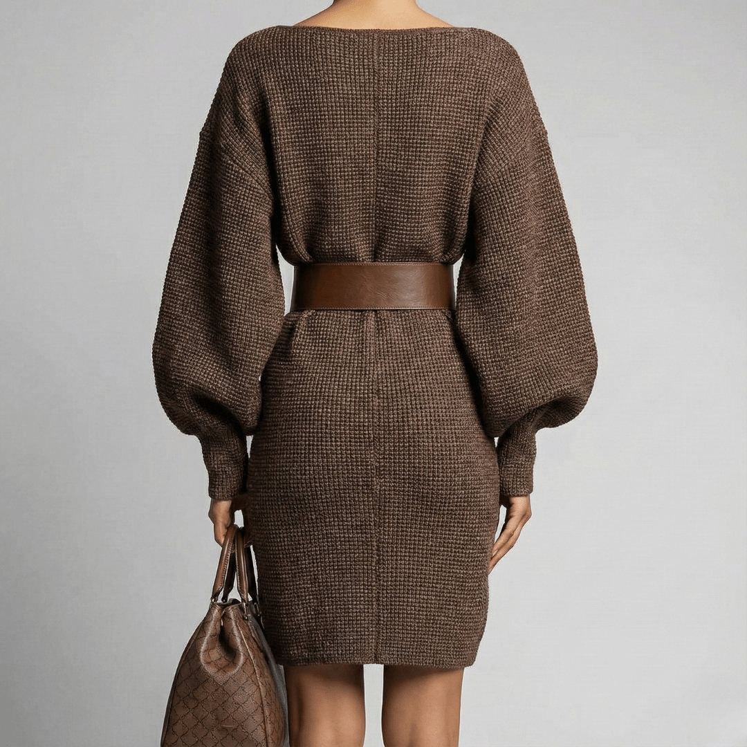 Victoria | Damen Minikleid mit Puffärmeln