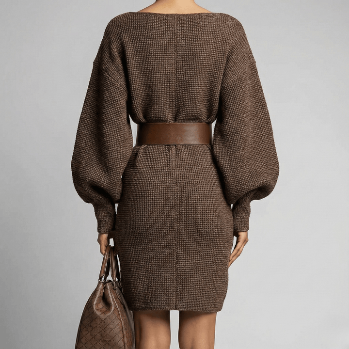 Victoria | Damen Minikleid mit Puffärmeln