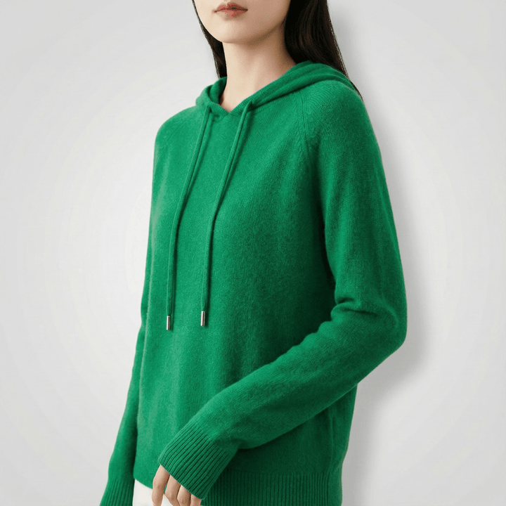 Veronika | Damen Strickkapuzenpullover in Relaxed Passform