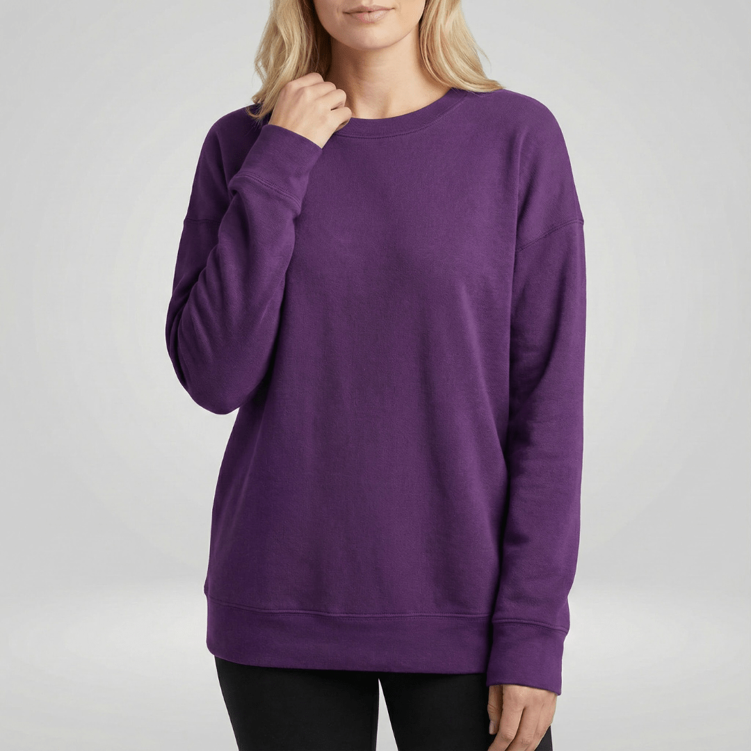 Ursula | Damen Lässiges Langarm Sweatshirt mit Relaxed Fit