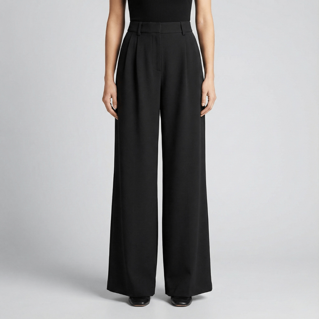 Doris | Damen High Waist Weite Hosen