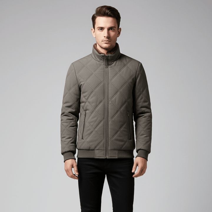 Benjamin | Herren Gesteppt Warmer Winter Jacke